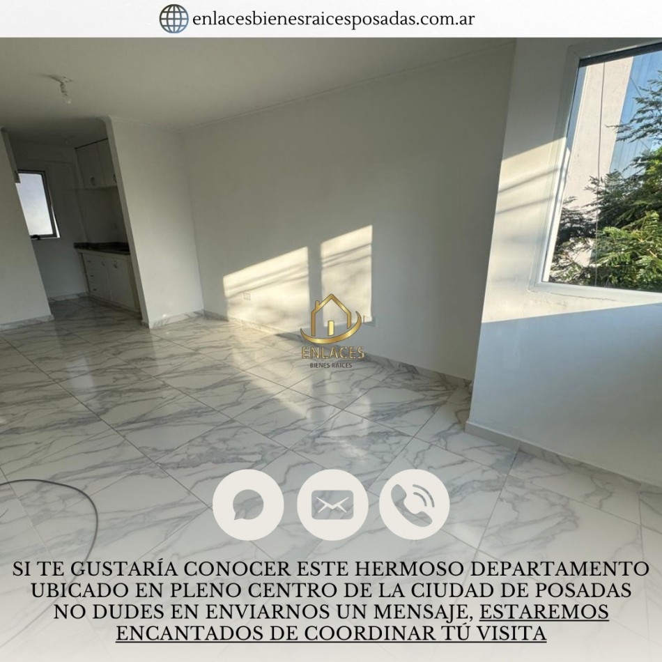 Departamento de 1 dormitorio en alquiler
