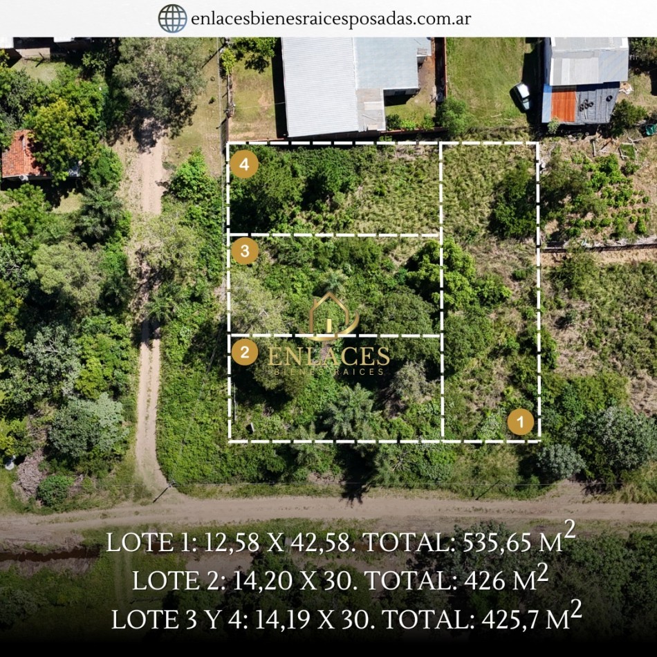 Terrenos en venta