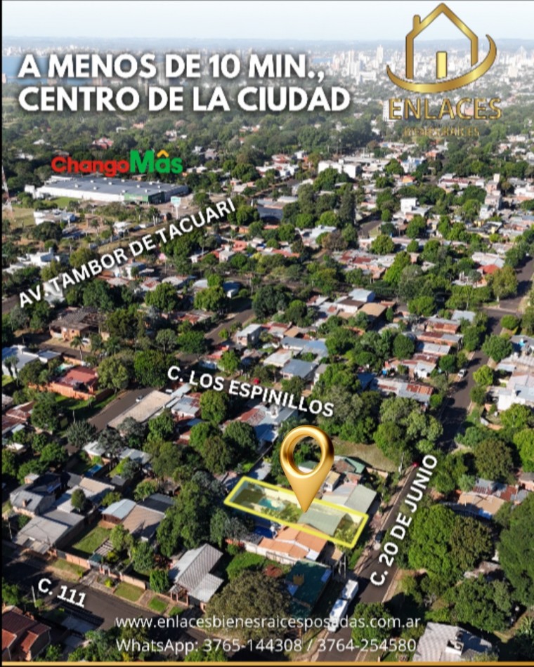 Hermosa casa en alquiler de 2 dormitorios 