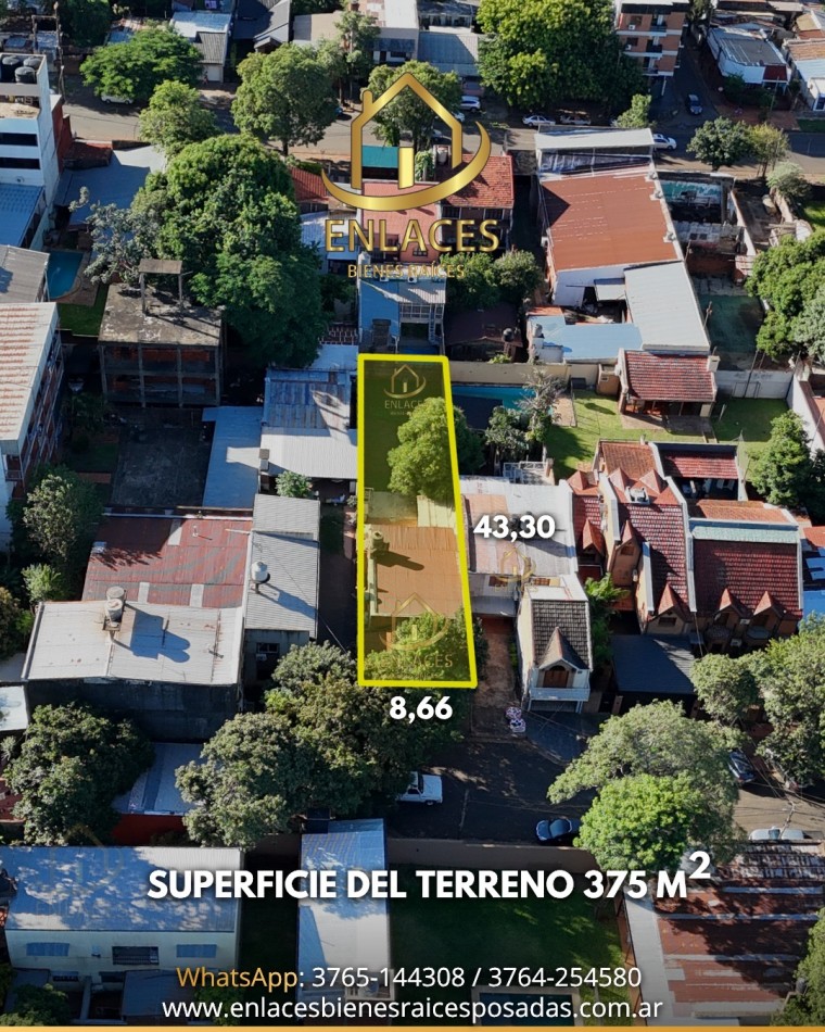 Casa en venta a pasos del centro de Posadas