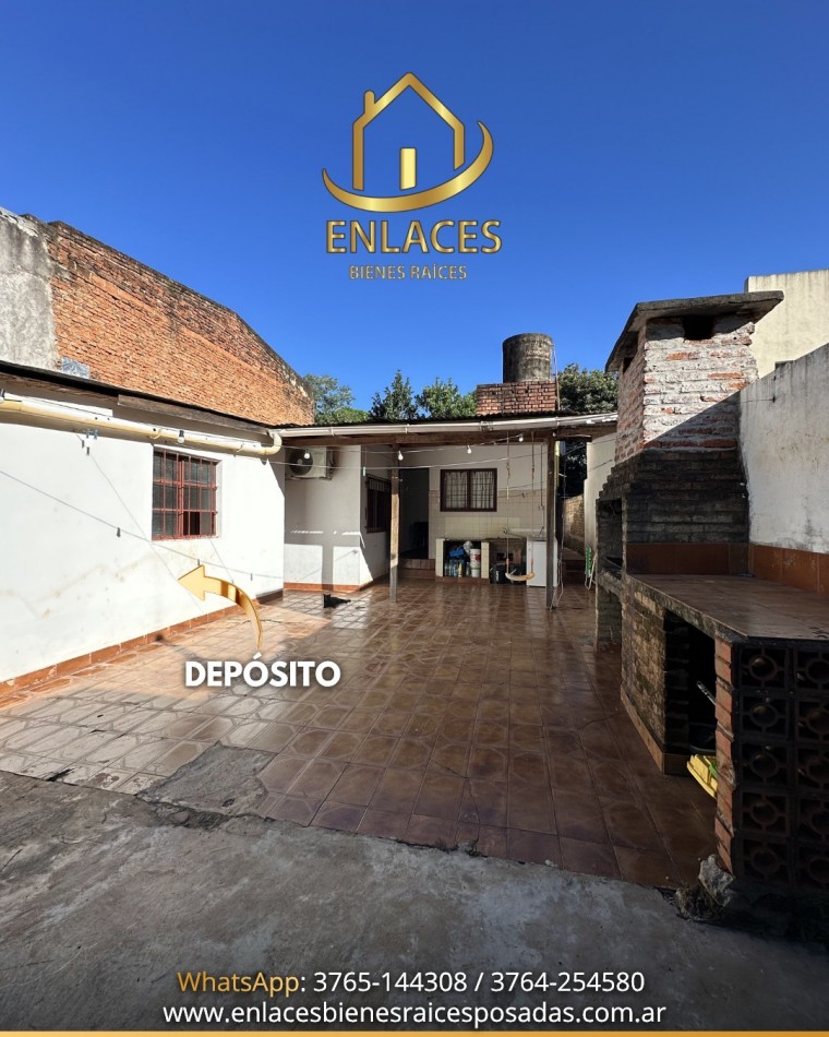 Casa en venta a pasos del centro de Posadas