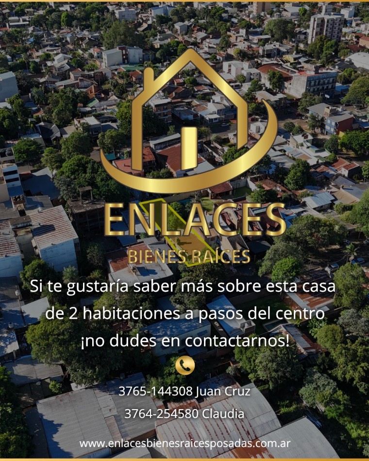 Casa en venta a pasos del centro de Posadas