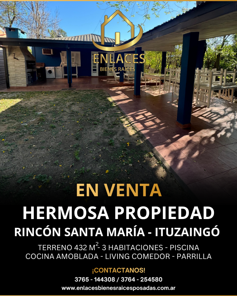 En venta casa en Country Rincón Santa María 