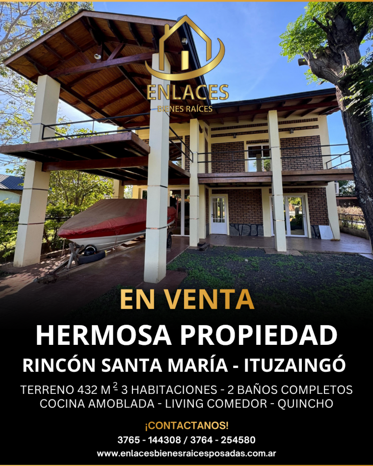 Casa de fin de semana en venta Rincon Santa Maria, Ituzaingo Corrientes