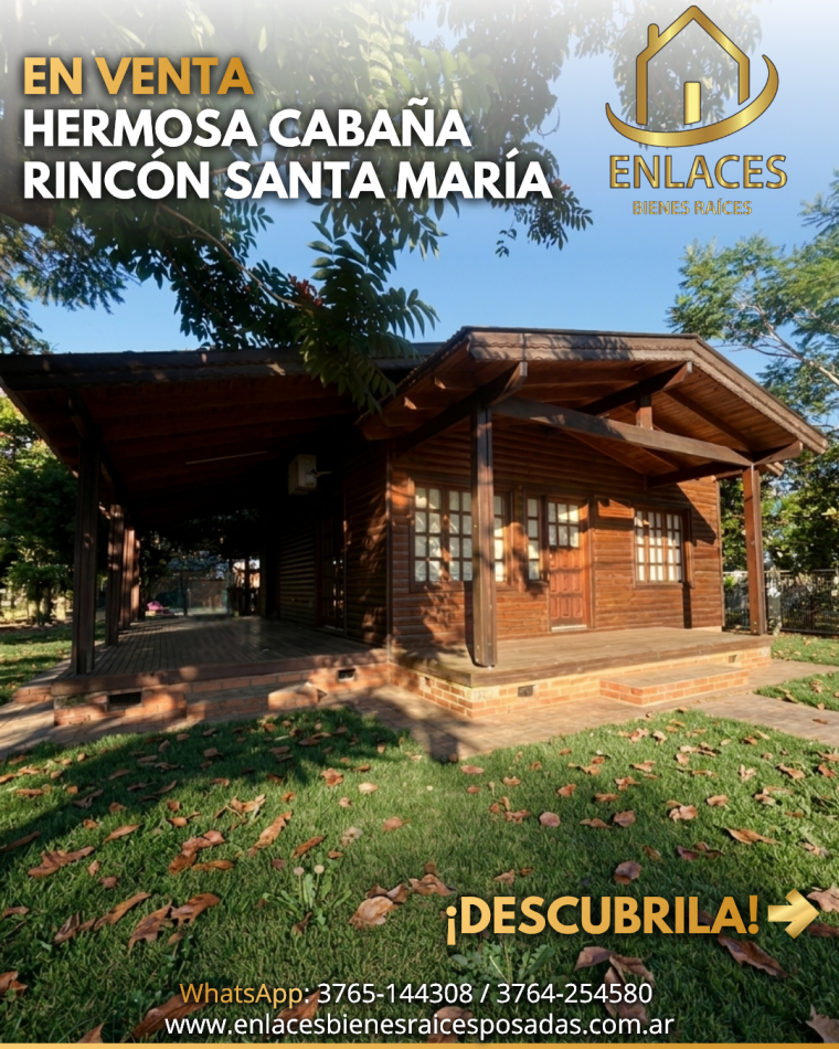 CABANA EN COUNTRY RINCON SANTA MARIA
