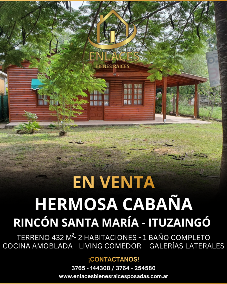 Casa de fin de semana en Rincon Santa Maria 