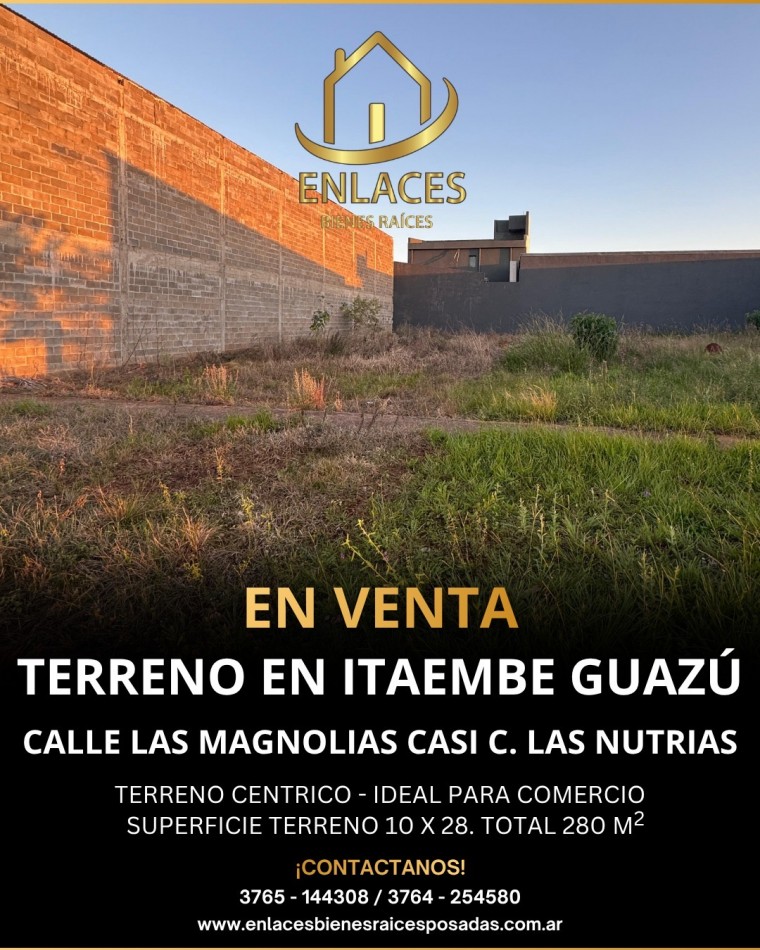 Terreno en venta en Itaembe Guazu