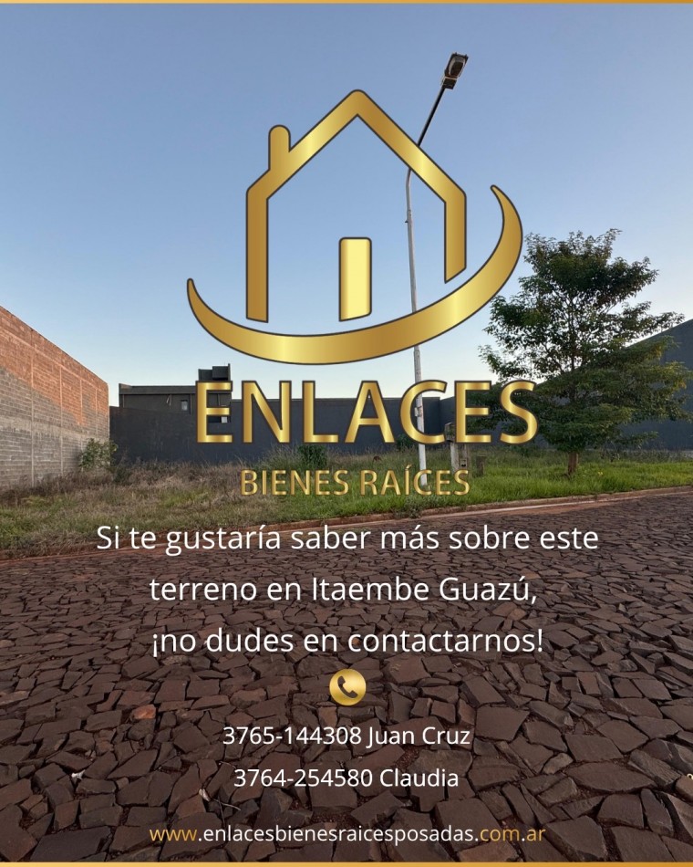 Terreno en venta en Itaembe Guazu