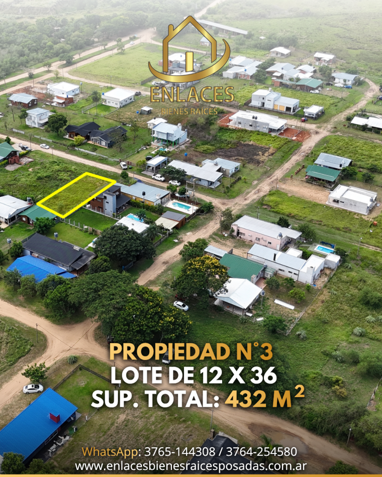 LOTES EN VENTA EN COUNTRY RINCON SANTA MARIA