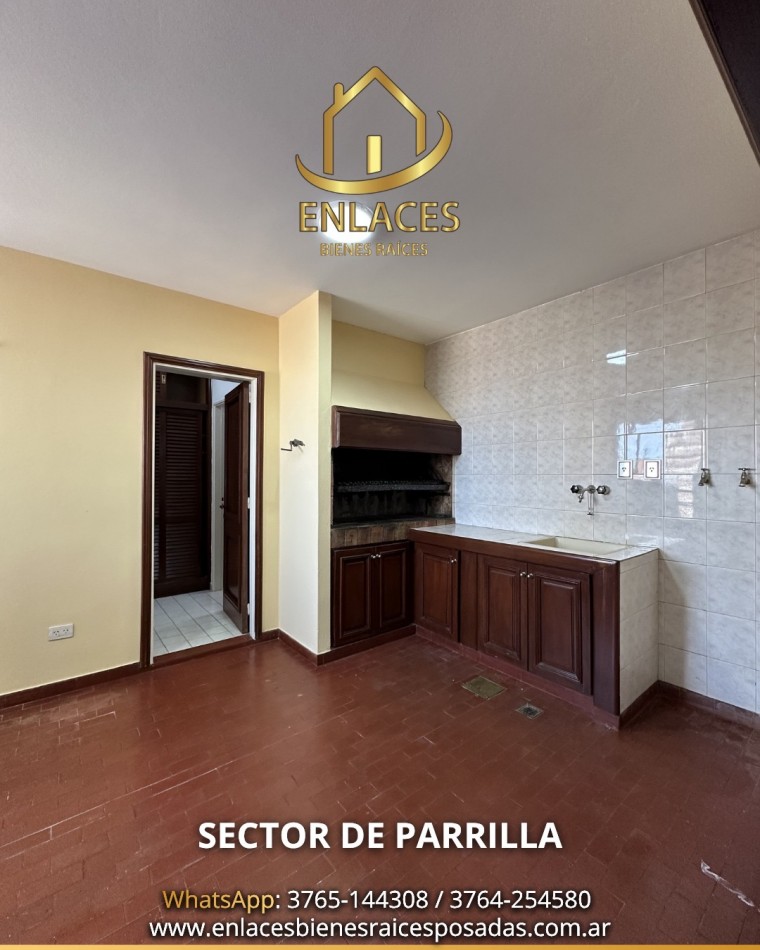 Departamento de 3 dormitorios mas dependencia de servicio en alquiler 