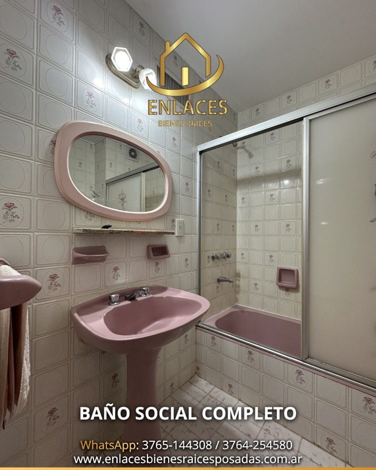 Departamento de 3 dormitorios mas dependencia de servicio en alquiler 