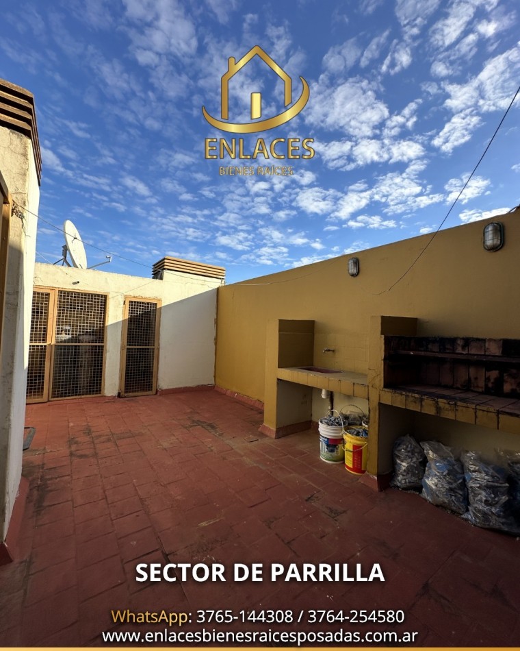 Departamento de 3 dormitorios mas dependencia de servicio en alquiler 