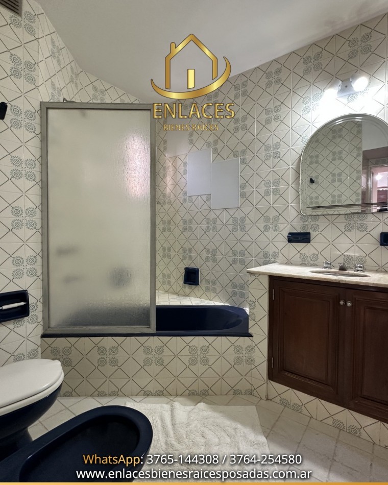 Departamento de 3 dormitorios mas dependencia de servicio en alquiler 