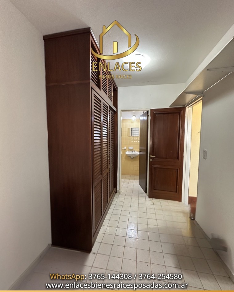 Departamento de 3 dormitorios mas dependencia de servicio en alquiler 