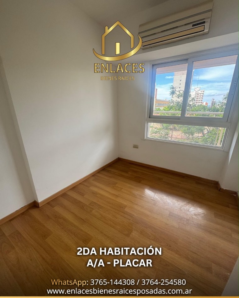 Departamento centrico de 2 dormitorios en alquiler en Posadas