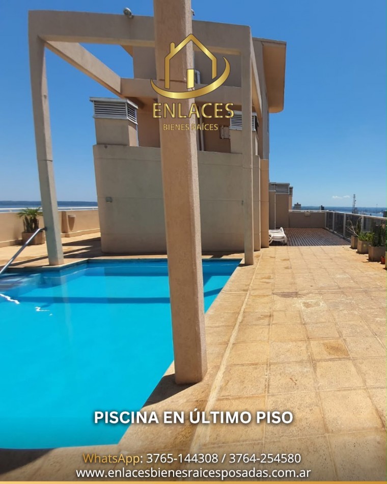 Departamento centrico de 2 dormitorios en alquiler en Posadas
