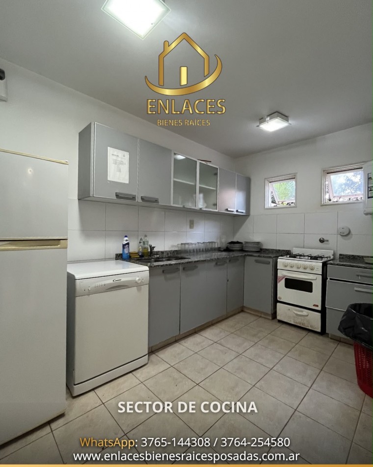 Departamento centrico de 2 dormitorios en alquiler en Posadas