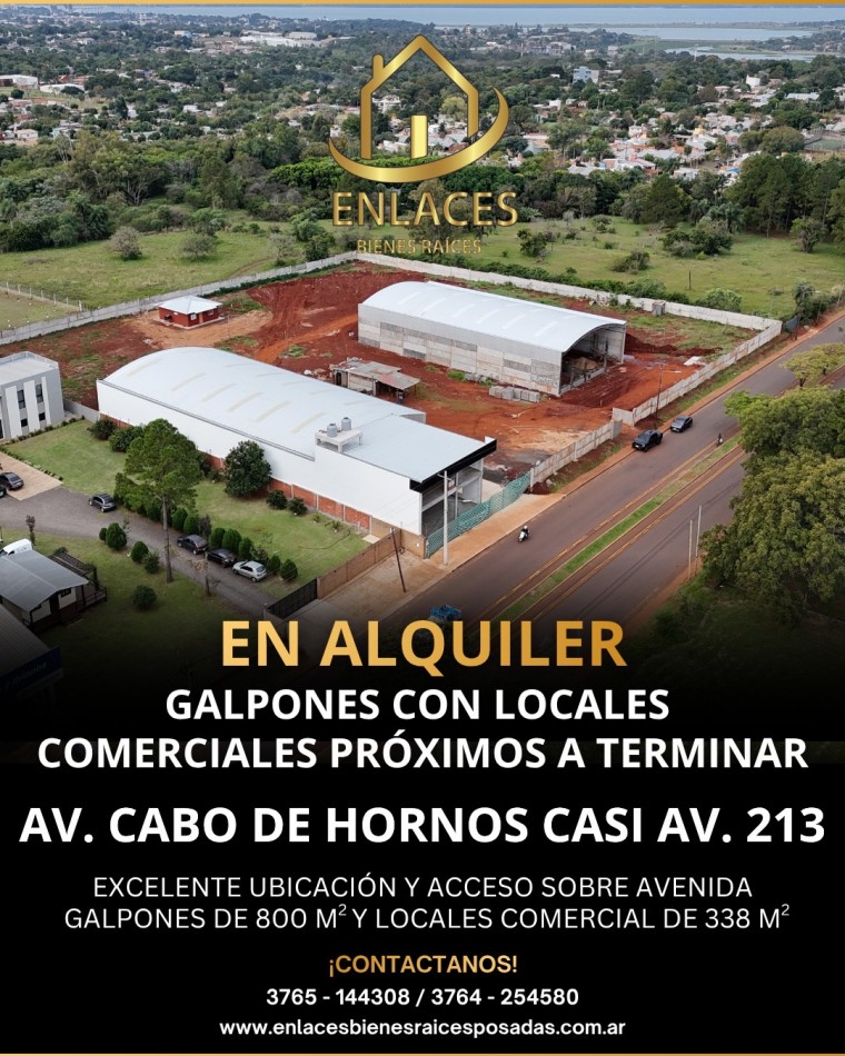 Galpones en alquiler