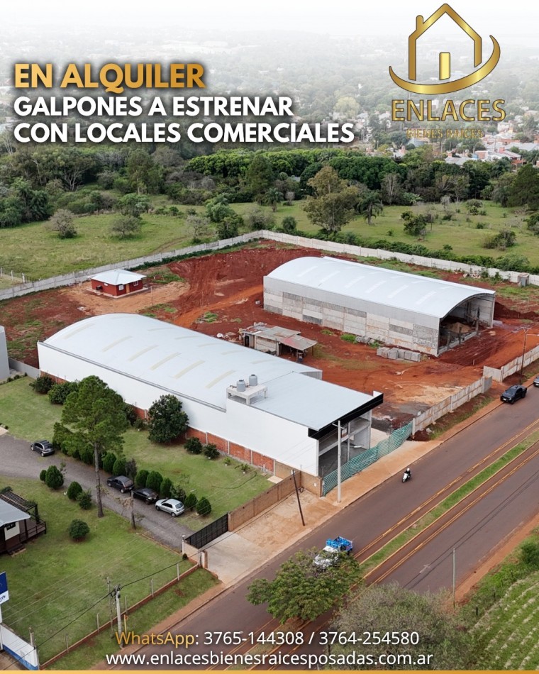 Galpones en alquiler