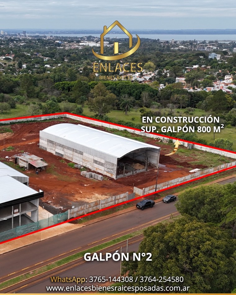 Galpones en alquiler