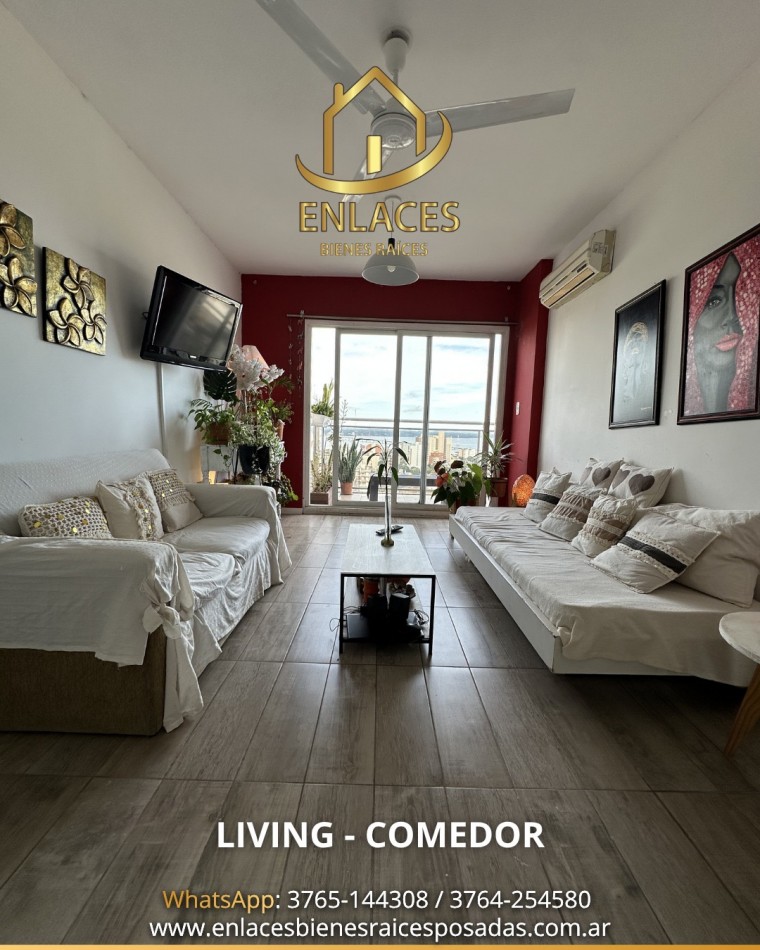 Departamento en venta de 1 dormitorio en el centro de Posadas