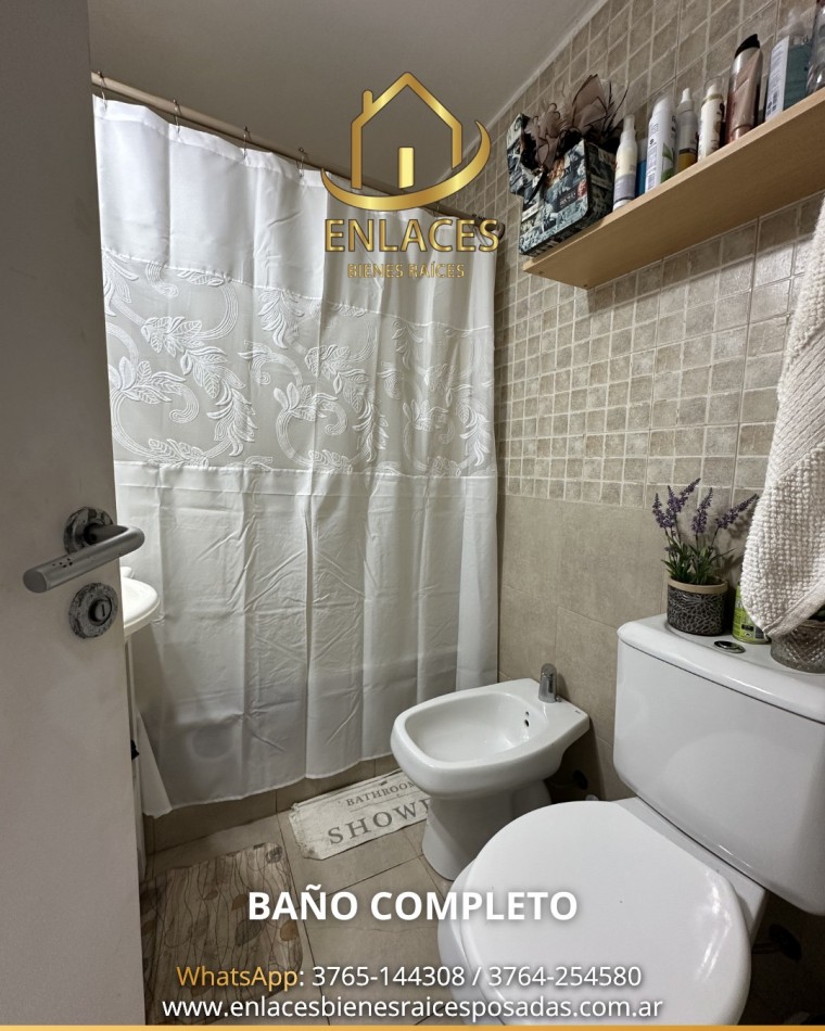 Departamento en venta de 1 dormitorio en el centro de Posadas