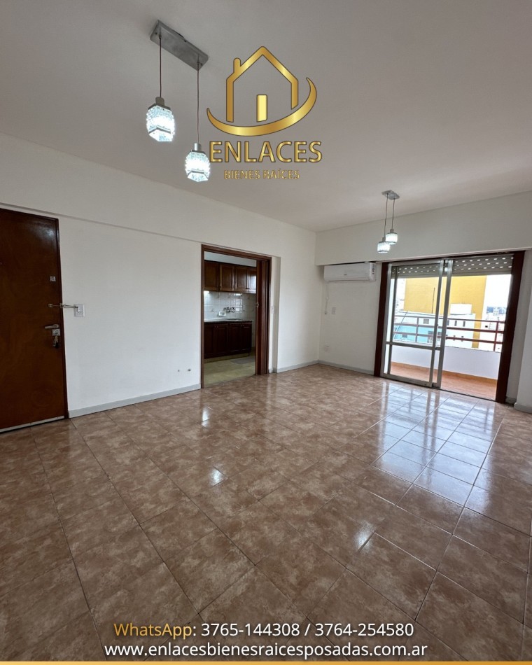 Departamento en alquiler de 2 dormitorios en el centro de Posadas