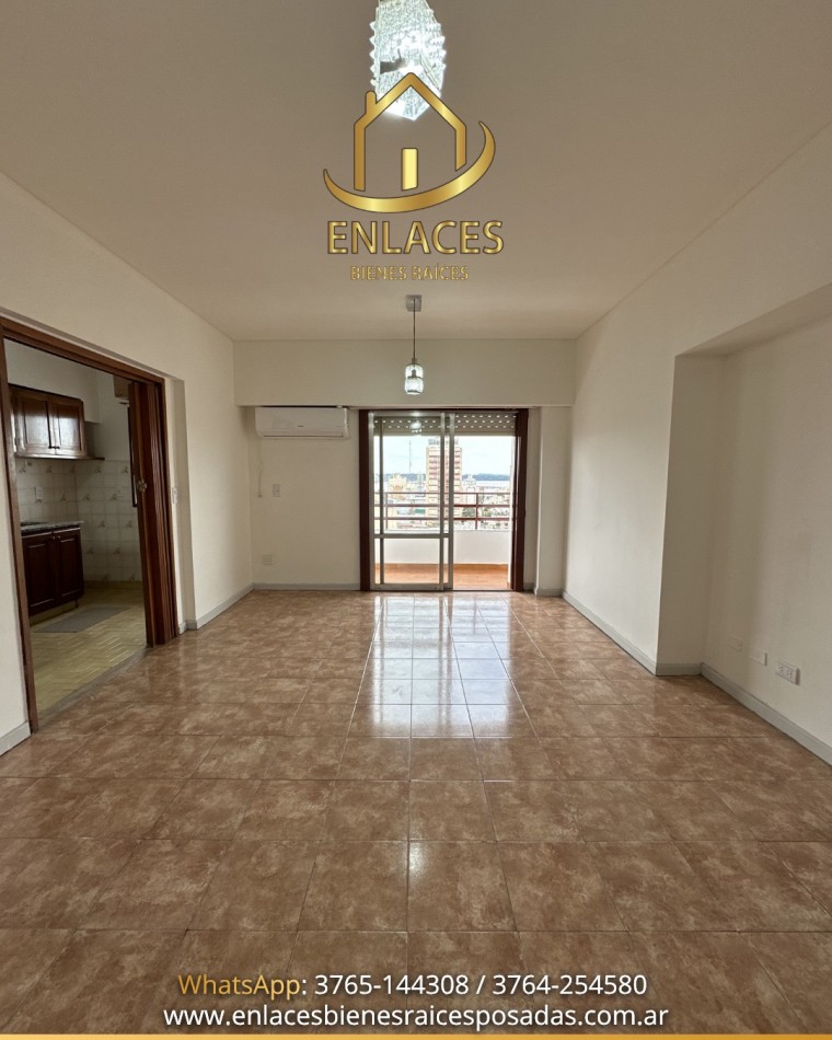 Departamento en alquiler de 2 dormitorios en el centro de Posadas