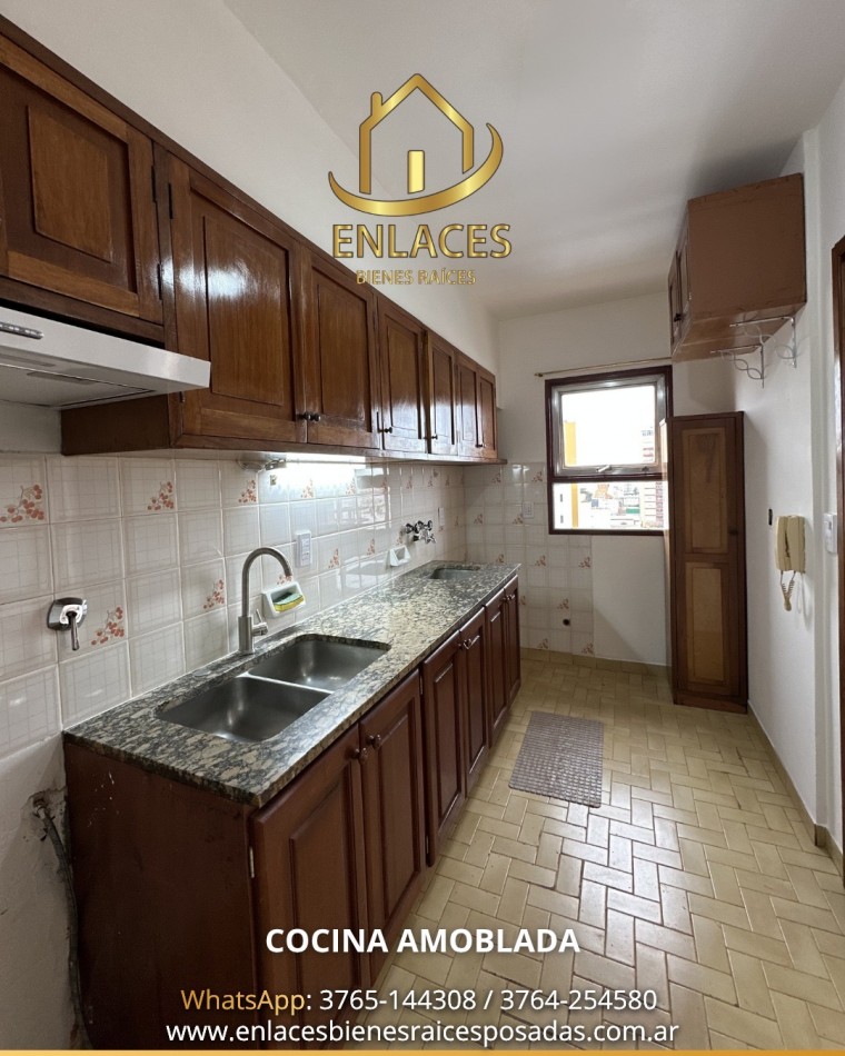 Departamento en alquiler de 2 dormitorios en el centro de Posadas