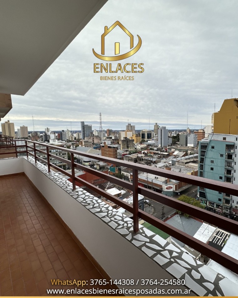Departamento en alquiler de 2 dormitorios en el centro de Posadas