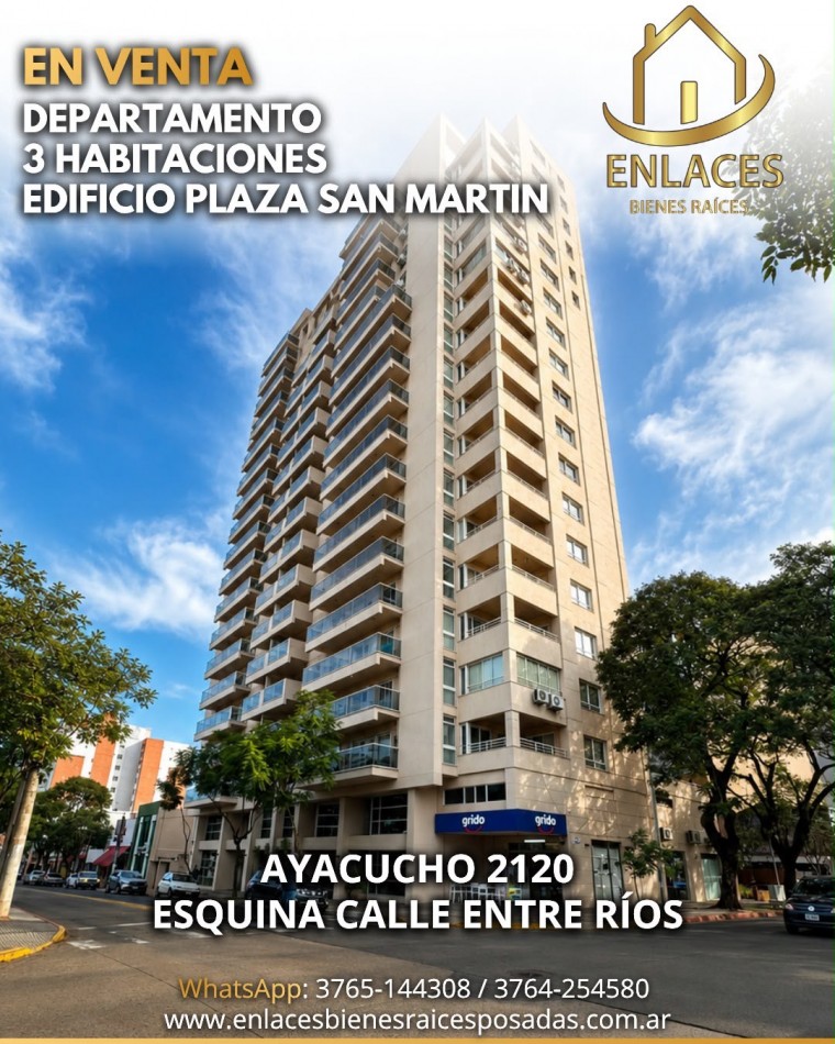 Departamento en venta de 3 dormitorios Centro de Posadas