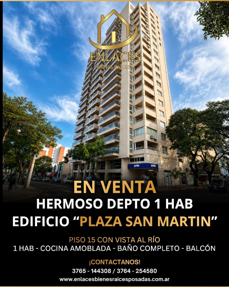 Departamento en venta de 1 dormitorio Centro de Posadas