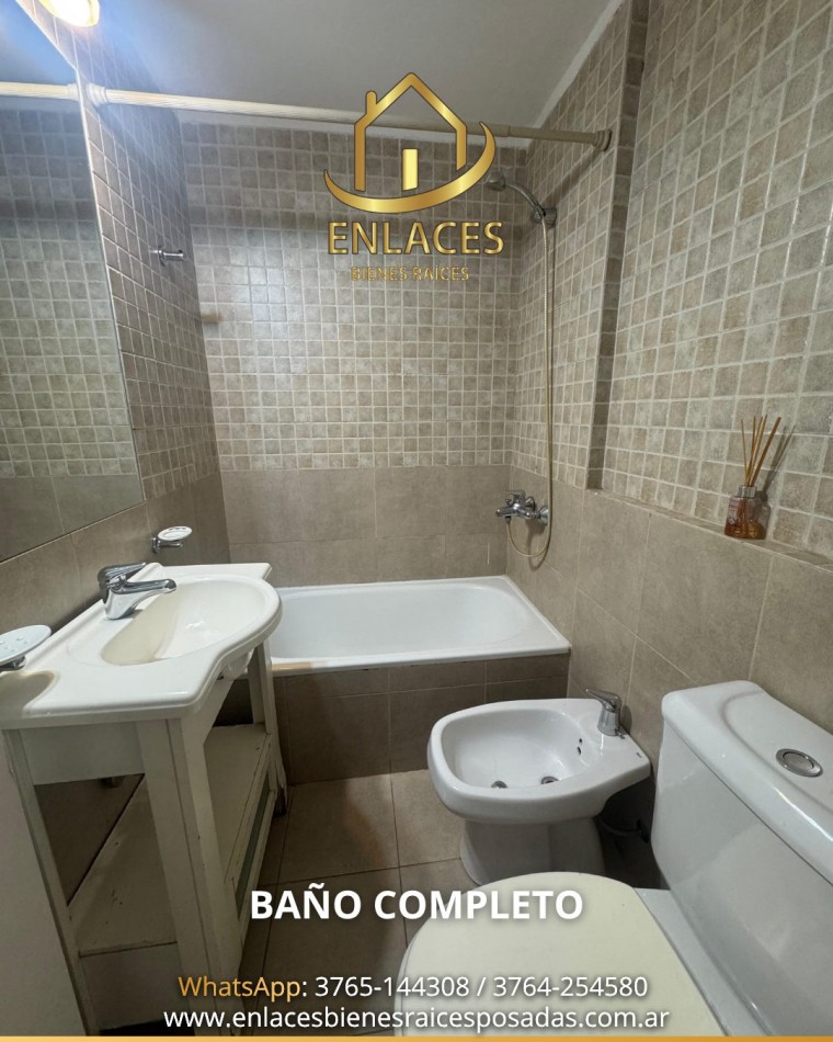 Departamento 2 habitaciones en Alquiler. Edificio Plaza San Martin. Posadas Misiones