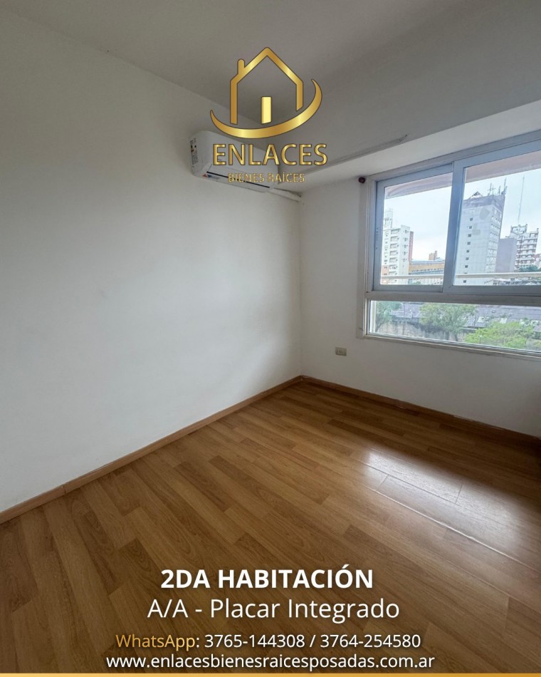 Departamento 2 habitaciones en Alquiler. Edificio Plaza San Martin. Posadas Misiones