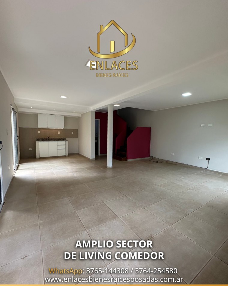 Duplex de 3 habitaciones en Alquiler. Posadas. Misiones