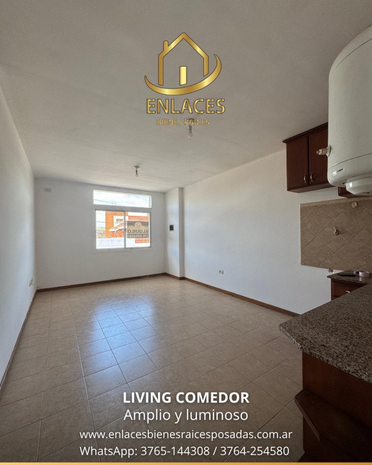 Departamento de 2 dormitorios en alquiler sobre Av Uruguay
