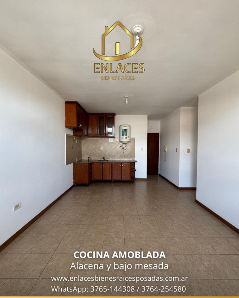 Departamento de 2 dormitorios en alquiler sobre Av Uruguay