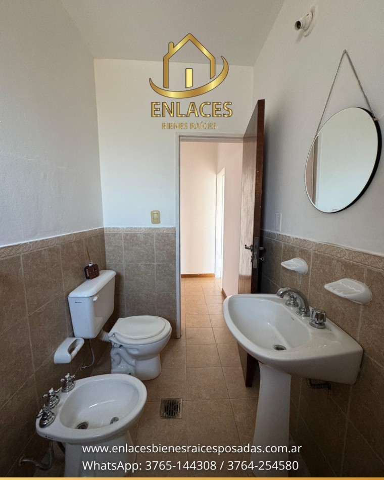 Departamento de 2 dormitorios en alquiler sobre Av Uruguay