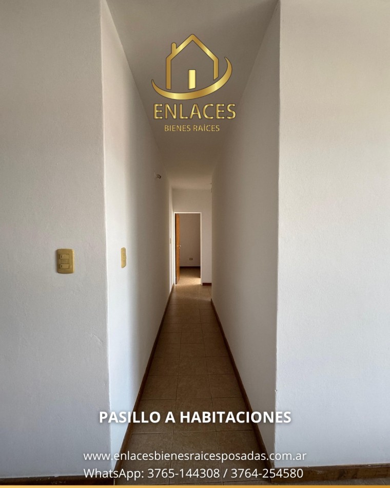 Departamento de 2 dormitorios en alquiler sobre Av Uruguay