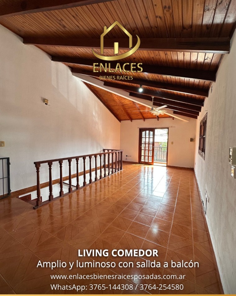 Departamento de 2 dormitorios en alquiler Posadas