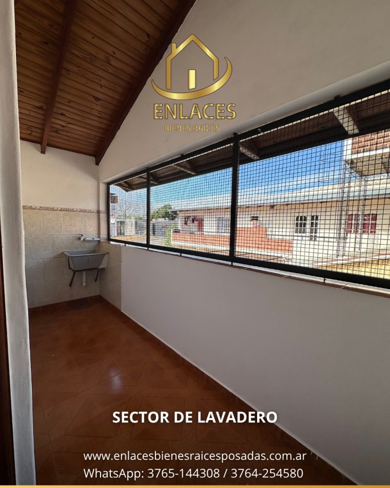 Departamento de 2 dormitorios en alquiler Posadas