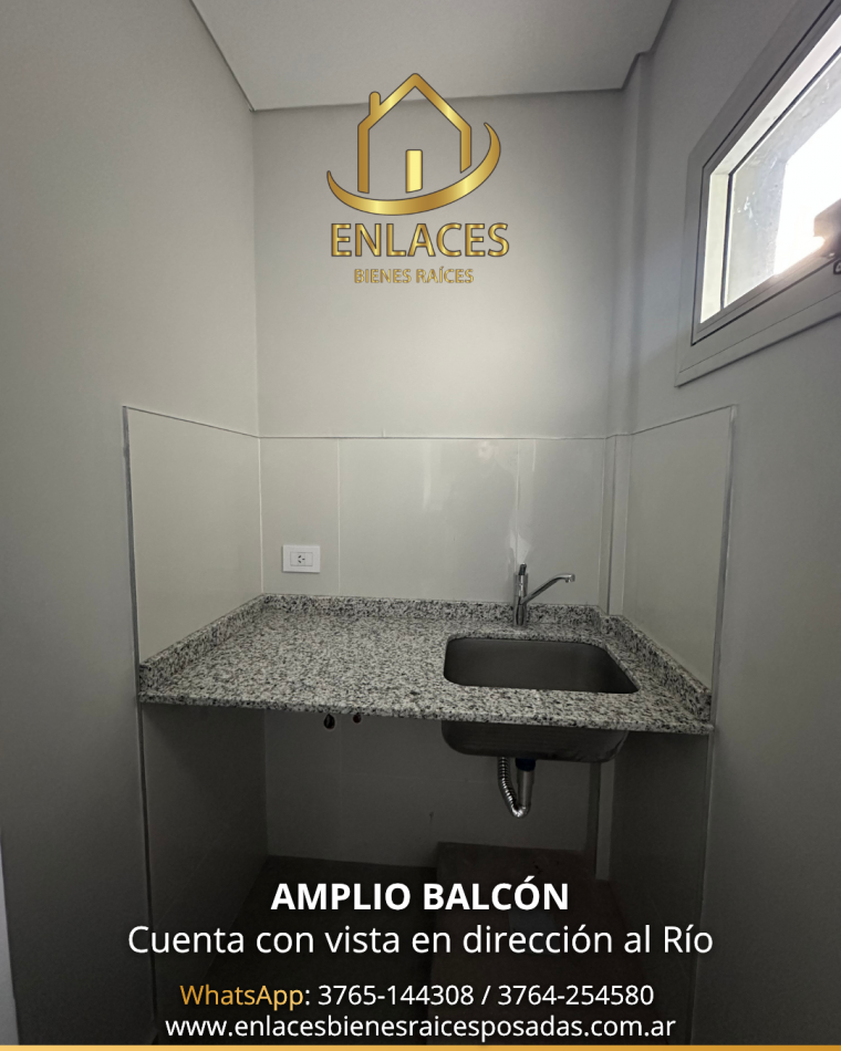Departamento 1 hab en alquiler I A estrenar