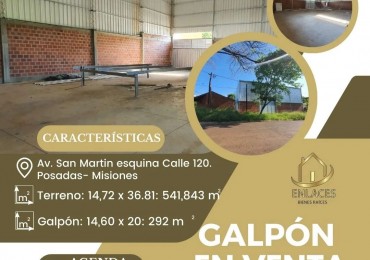 GALPON EN VENTA