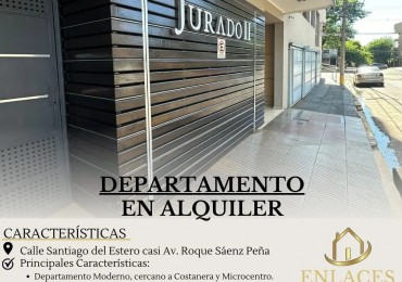 DEPARTAMENTO DE 1 DORMITORIO EN ALQUILER