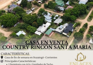 CASA EN VENTA EN COUNTRY RINCON SANTA MARIA