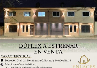 Duplex a estrenar en venta!!!