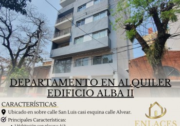 Departamento de 1 dormitorio en alquiler