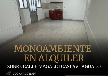 Monoambiente en alquiler