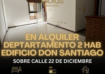 Departamento de 2 dormitorios en alquiler