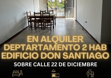 Departamento de 2 dormitorios en alquiler